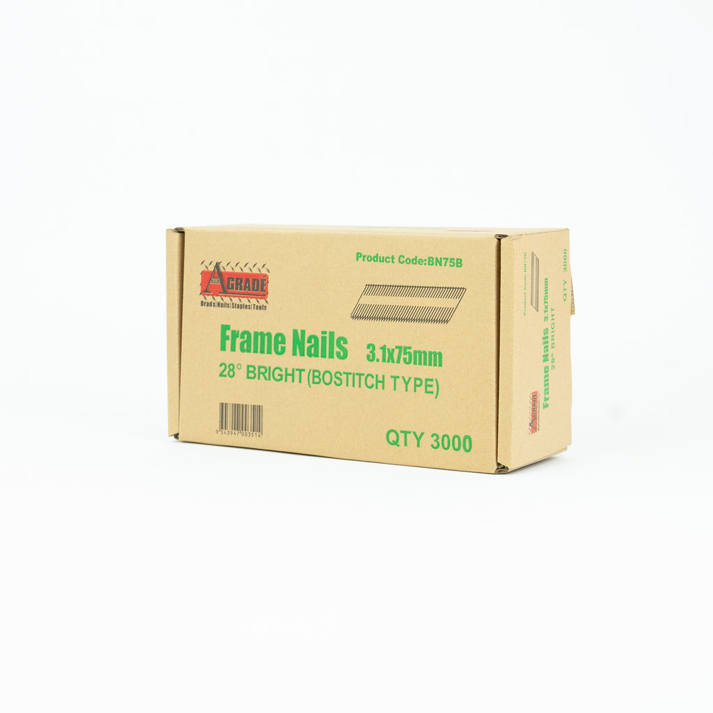 28° FRAMING NAILS AGrade Fasteners Nails, Brads, Staples, Tools