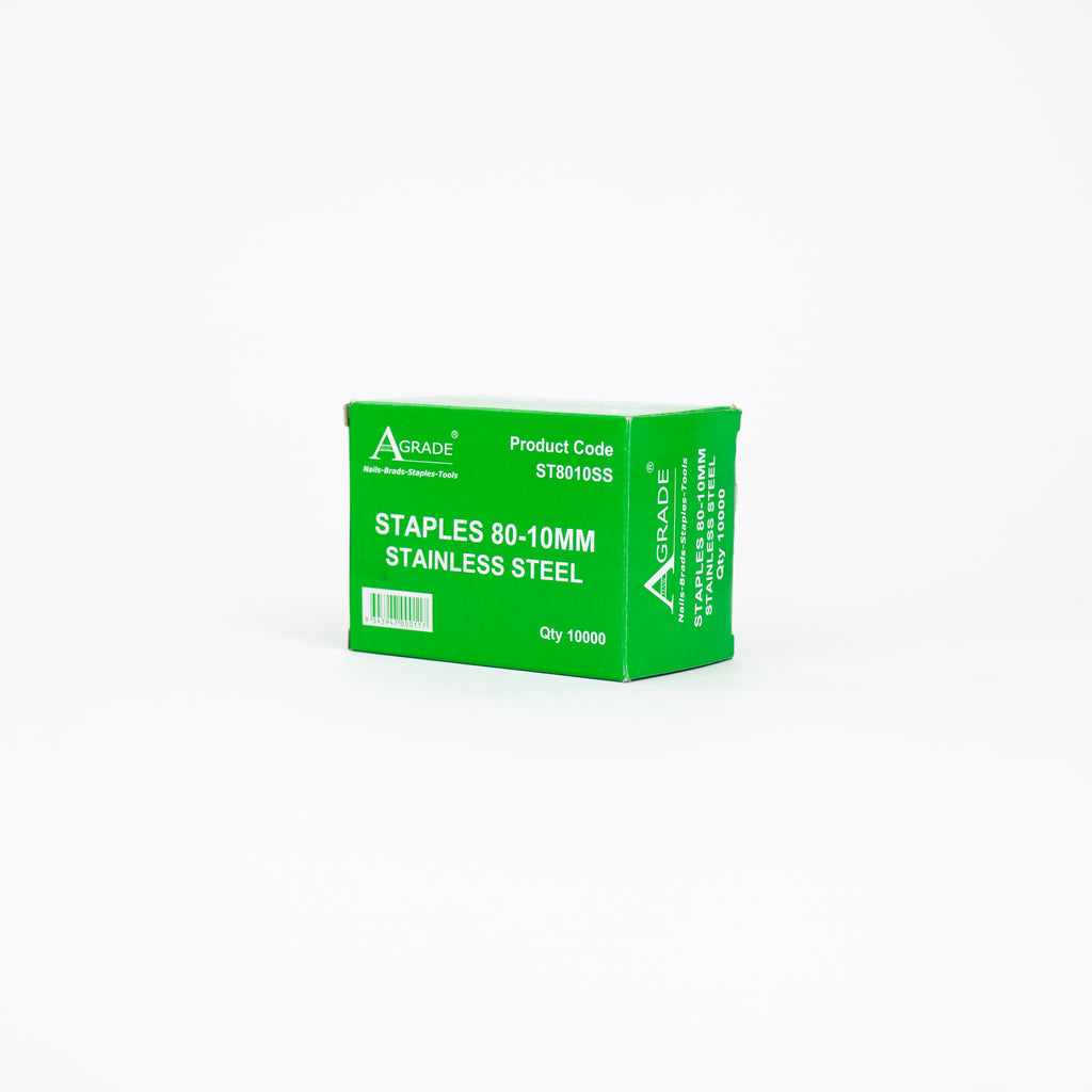 80 Series Staples Stainless Steel – Agrade Fasteners Nails Brads