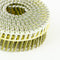 15° PLASTIC COLLATED DECKING COIL NAILS - DOME HEAD