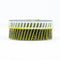 15° PLASTIC COLLATED DECKING COIL NAILS - DOME HEAD