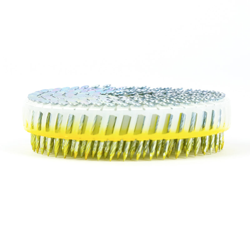 15° PLASTIC COLLATED HARDENED COIL NAILS